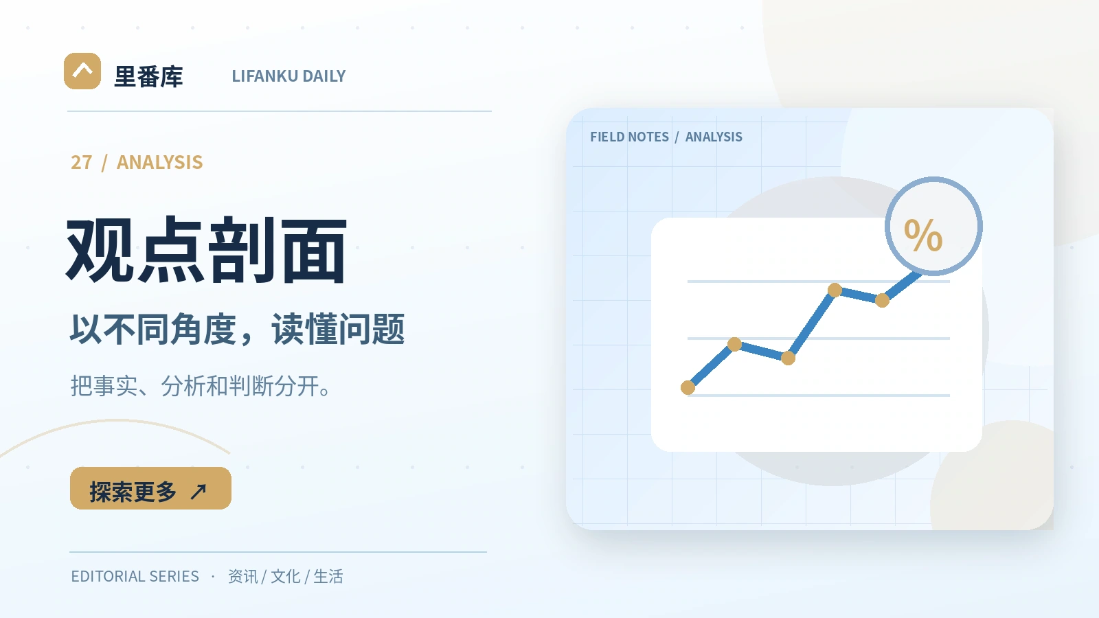 观点剖面栏目主题图