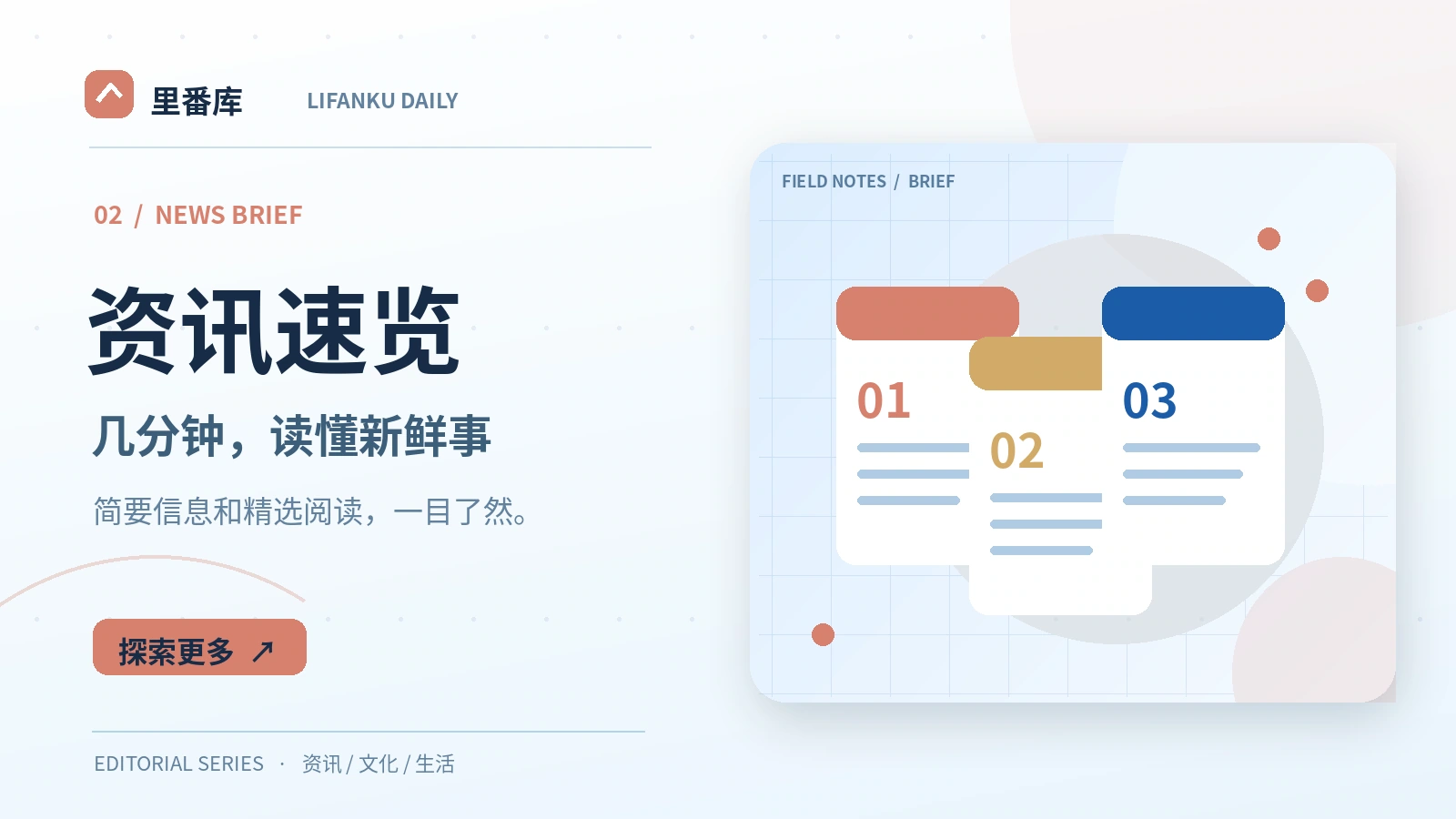 资讯速览栏目主题图